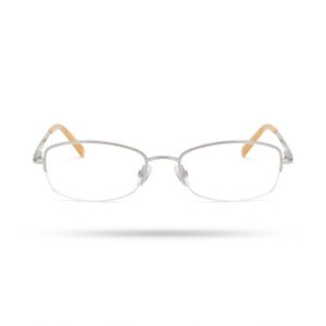Silver Semi-Rimless