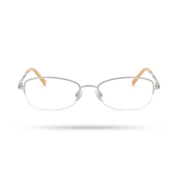 Silver Semi-Rimless
