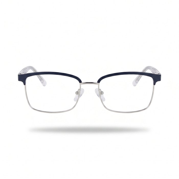 Navy Browline eyeglass frame